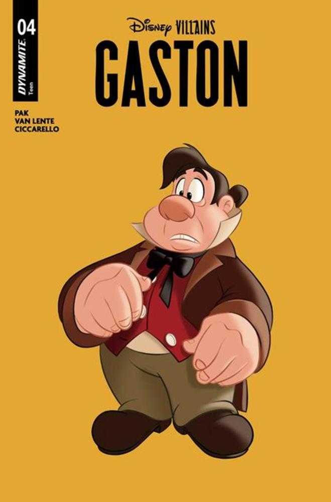 Disney Villains Gaston #4 Cover B Animation Art Variant | Odin's Place