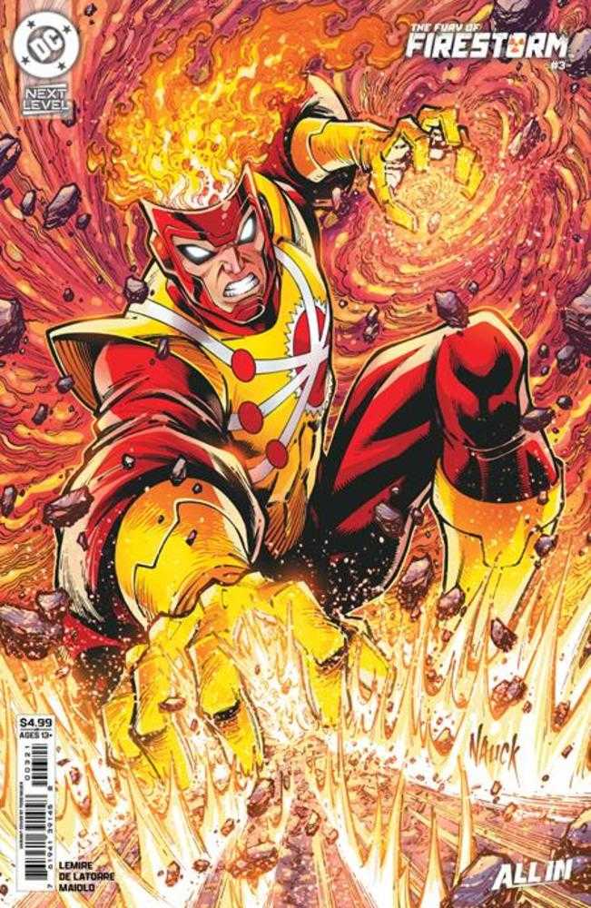 Fury Of Firestorm #3 (Of 8) Cover B Todd Nauck Card Stock Variant | Odin's Place