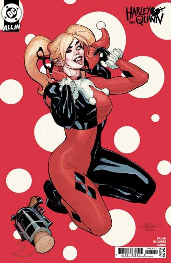 Harley Quinn #63 Cover C Terry Dodson & Rachel Dodson Card Stock Variant | Odin's Place