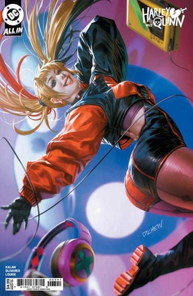 Harley Quinn #63 Cover D Derrick Chew Card Stock Variant | Odin's Place