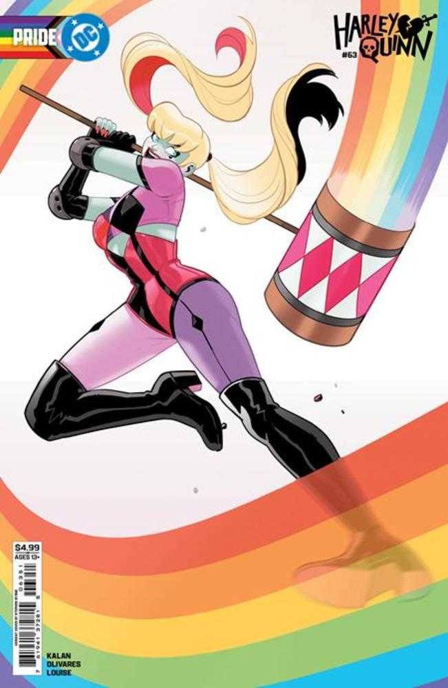 Harley Quinn #63 Cover E Stephen Byrne DC Pride Card Stock Variant | Odin's Place