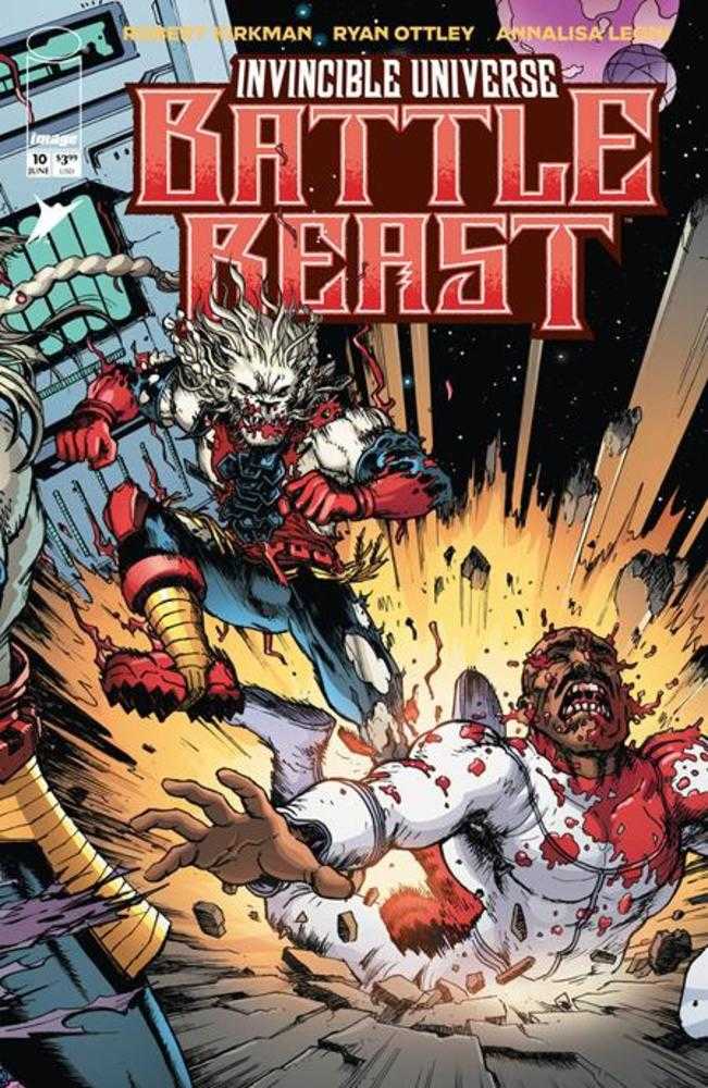 Invincible Universe Battle Beast #10 Cover C 1 in 10 Chris Burnham & Brian Reber Connecting Variant | Odin's Place