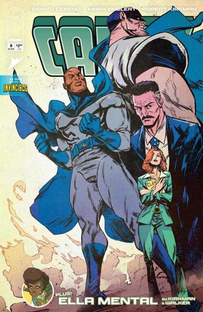 Invincible Universe Capes #8 Cover E Sanford Greene Connecting Variant | Odin's Place