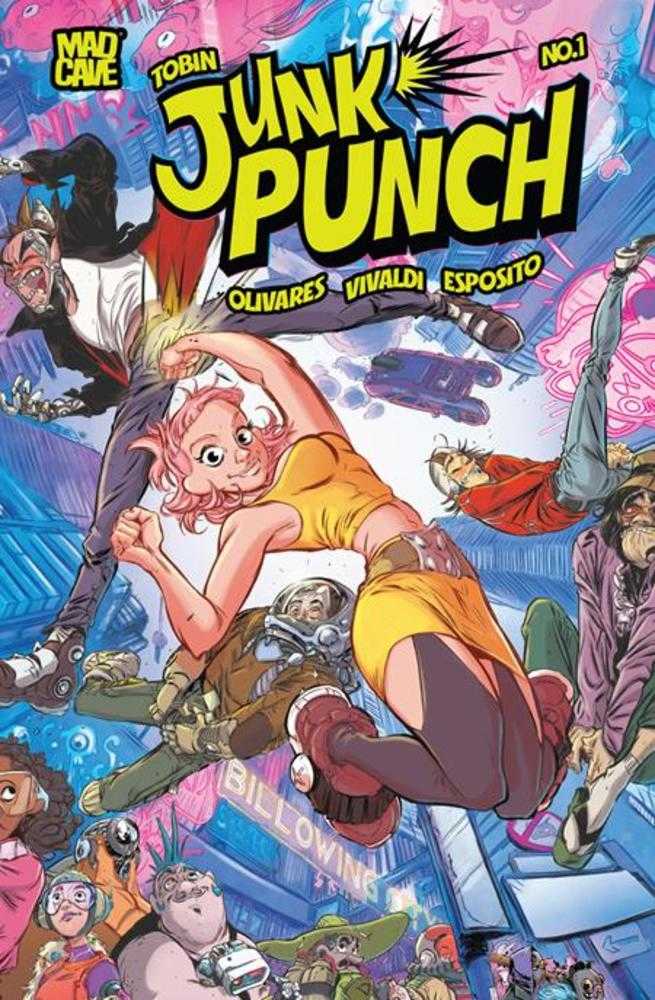 Junk Punch #1 (Of 5) Cover A Carlos Javier Olivares (Mature) | Odin's Place