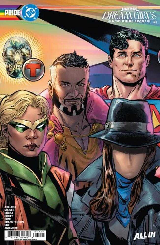 Justice League Dream Girls A DC Pride Event #1 (Of 4) Cover B Phil Jimenez Connecting Card Stock Variant | Odin's Place