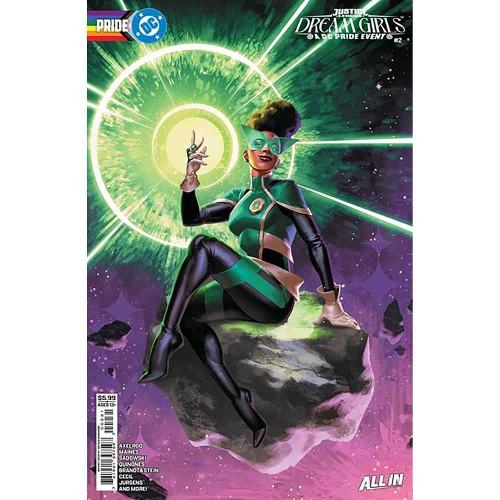 Justice League Dream Girls A DC Pride Event #2 (Of 4) Cover C Mateus Manhanini Card Stock Variant | Odin's Place