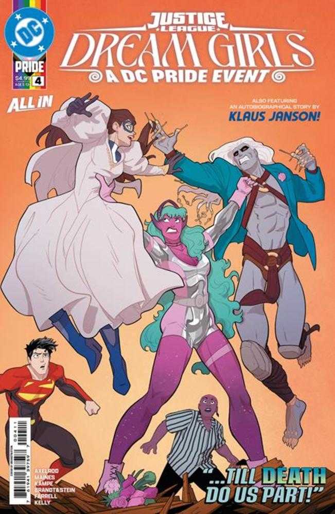 Justice League Dream Girls A DC Pride Event #4 (Of 4) Cover A Brandt&Stein | Odin's Place