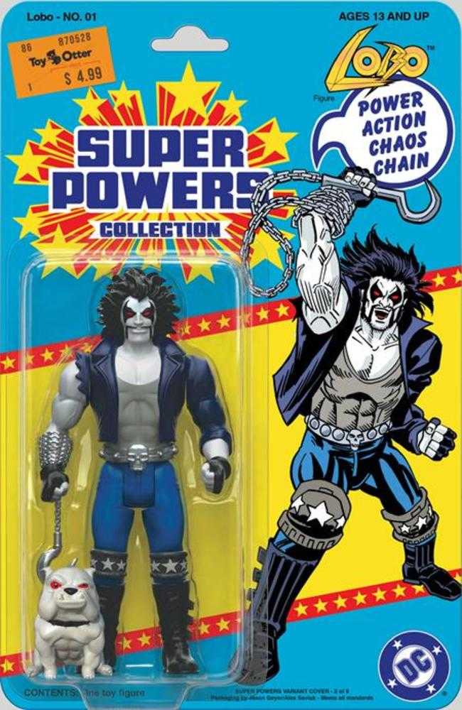 Lobo #1 Facsimile Edition Cover B Jason Geyer & Alex Saviuk Lobo Super Powers Card Stock Variant | Odin's Place