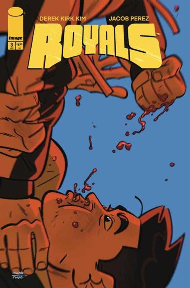 Royals #3 (Of 6) Cover B Jacob Perez Blue Variant (Mature) | Odin's Place