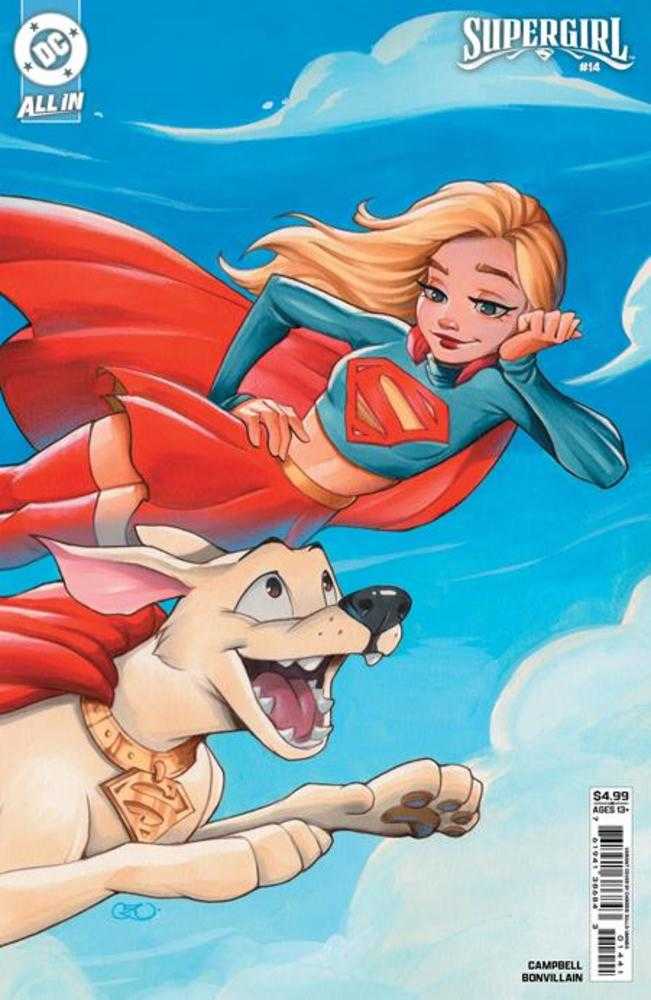Supergirl #14 Cover D Chrissie Zullo Uminga Card Stock Variant (The Reign Of The Superboys) | Odin's Place