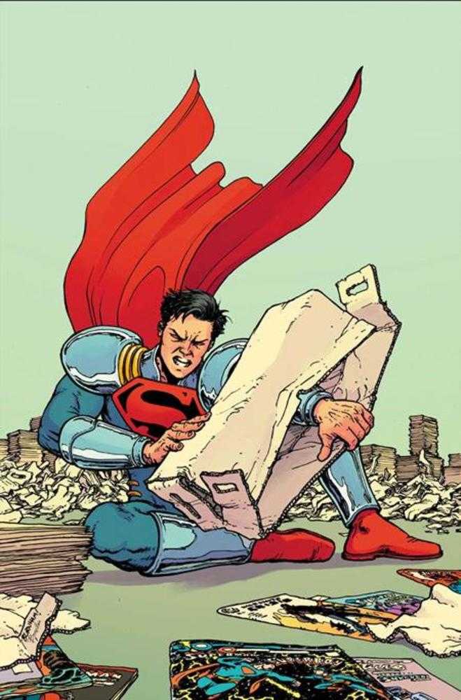 Superman #39 Cover D Chris Burnham Card Stock Variant (The Reign Of The Superboys) | Odin's Place