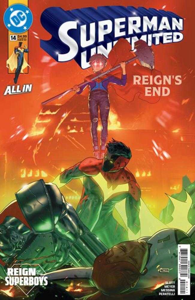 Superman Unlimited #14 Cover A Taurin Clarke (The Reign Of The Superboys) | Odin's Place
