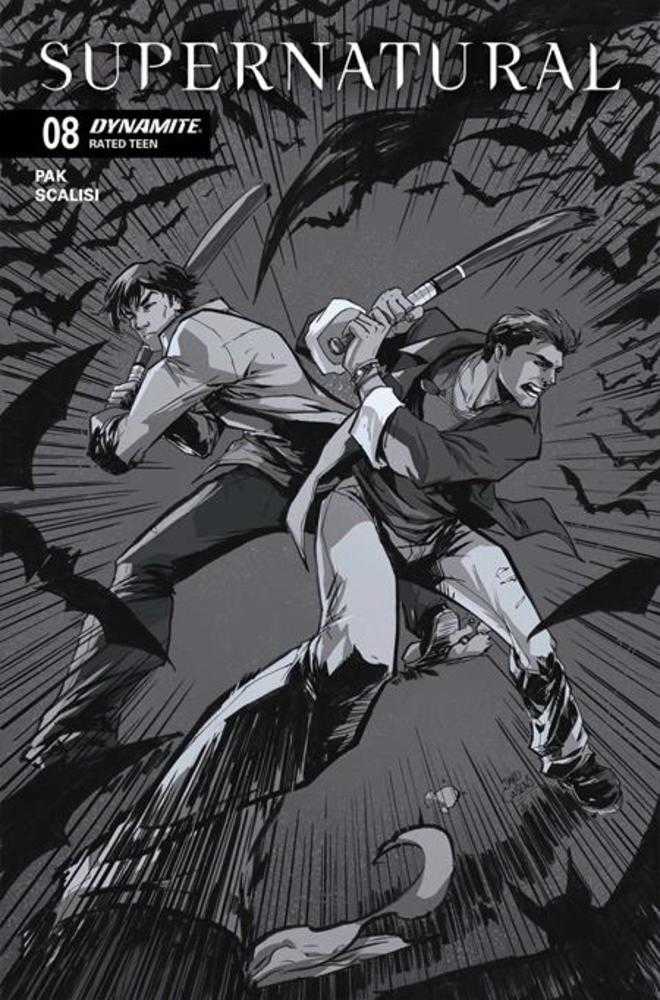 Supernatural #8 Cover G 1 in 10 David Cousens Line Art Variant | Odin's Place