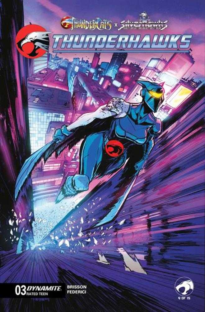 Thundercats X Silverhawks Thunderhawks #3 Cover A David Cousens | Odin's Place