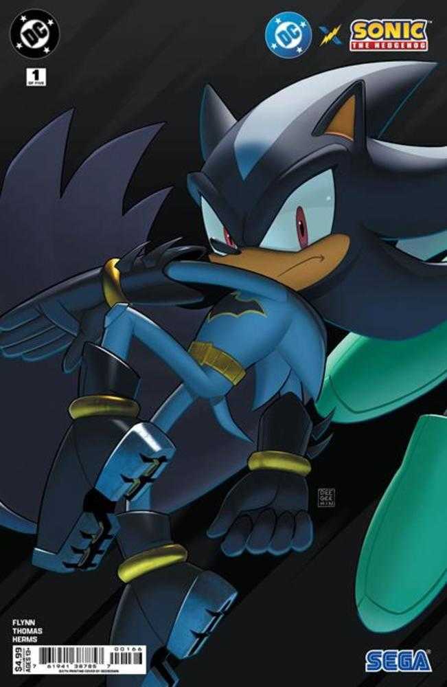 DC X Sonic The Hedgehog #1 (Of 5) 6th Print Deegeemin Connecting | Odin's Place