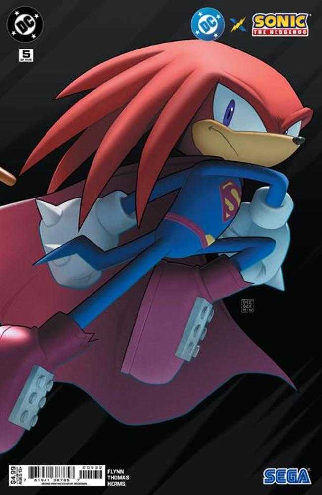 DC X Sonic The Hedgehog #5 (Of 5) 2nd Print Deegeemin Connecting | Odin's Place