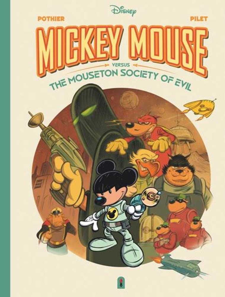 Walt Disneys Mickey Mouse Versus The Mouseton Society Of Evil Hardcover | Odin's Place