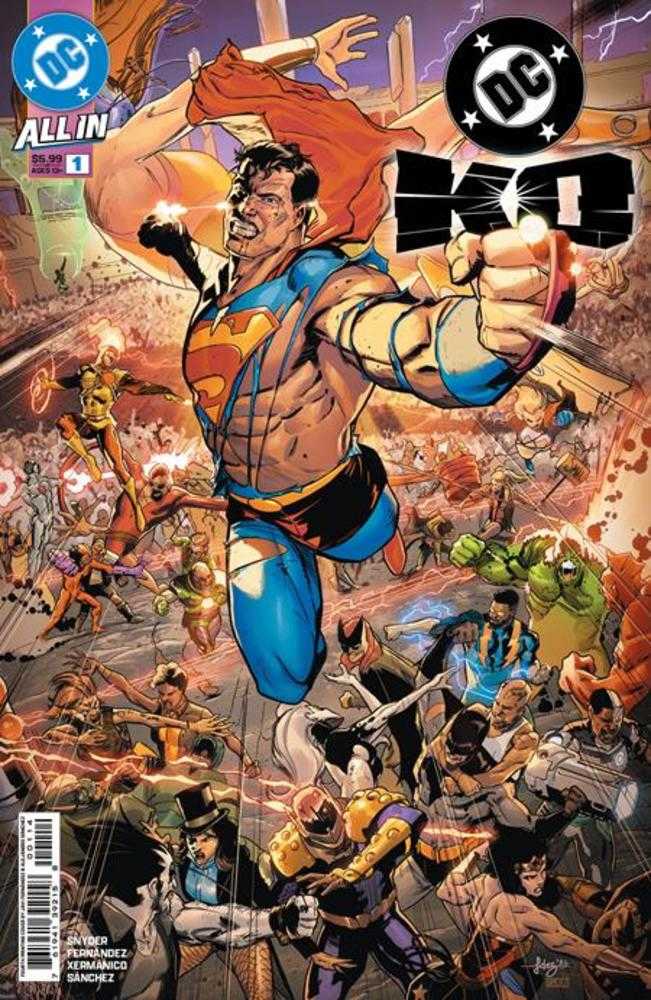 DC K.O. #1 (Of 5) 4th Print Cover A Javi Fernandez | Odin's Place