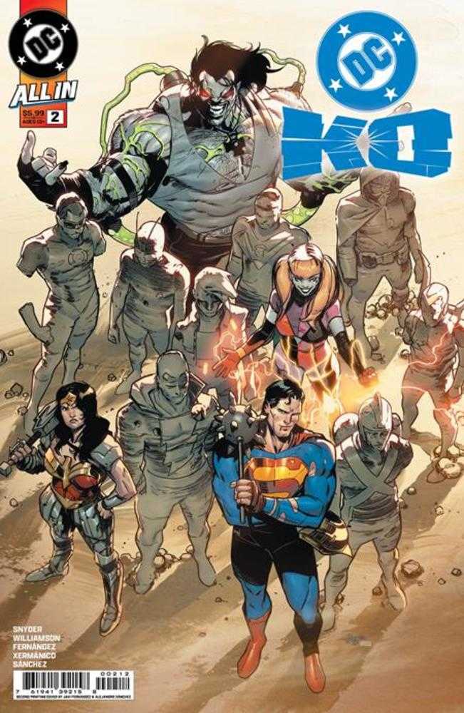 DC K.O. #2 (Of 5) 2nd Print Cover A Javier Fernandez | Odin's Place