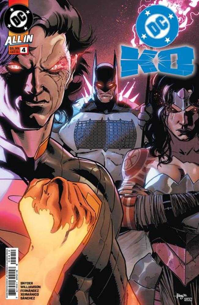DC K.O. #4 (Of 5) 2nd Print Cover A Javier Fernandez | Odin's Place