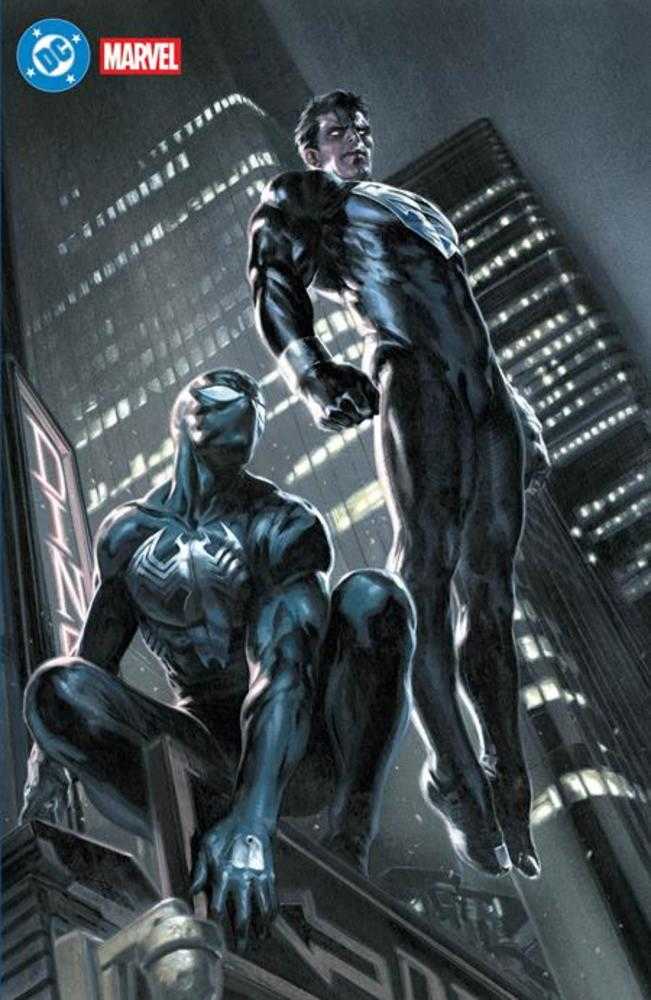 DC Marvel Superman Spider-Man #1 (One Shot) 2nd Print Cover D Gabriele Dell Otto Foil Card Stock Variant | Odin's Place