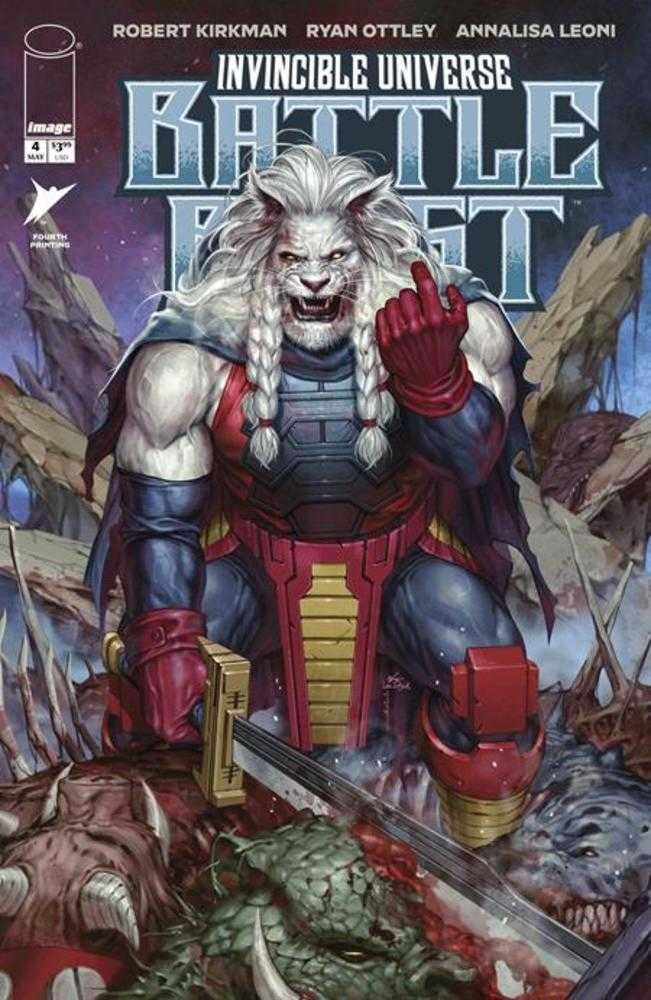 Invincible Universe Battle Beast #4 4th Printing | Odin's Place