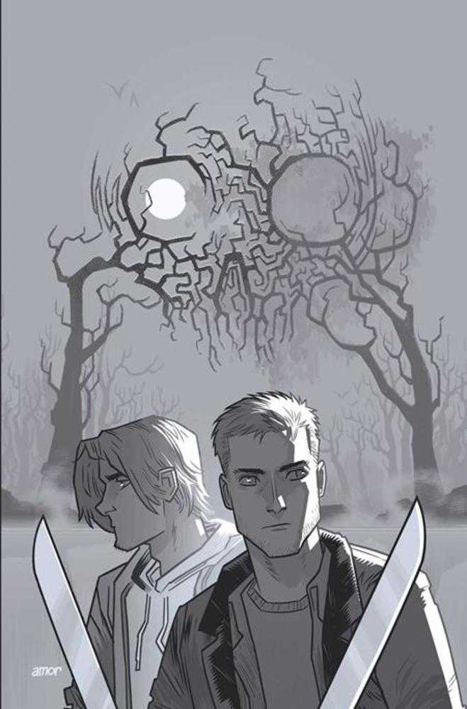 Supernatural #7 Cover K Inc 1:5 John Amor Line Art Full Art Variant | Odin's Place