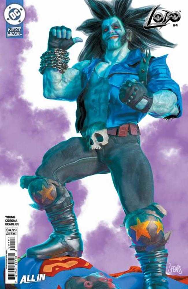 Lobo #4 Cover G Mark Spears Card Stock Variant | Odin's Place