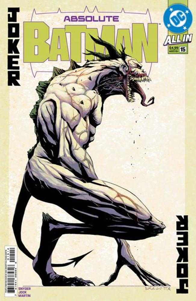Absolute Batman #15 4th Print Cover A Nick Dragotta | Odin's Place