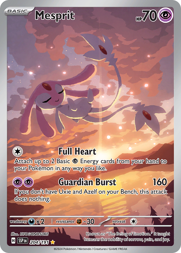 Mesprit (204/191) [Scarlet & Violet: Surging Sparks] | Odin's Place