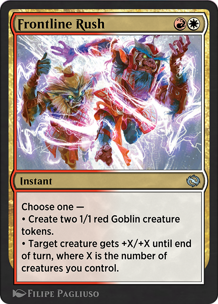 Frontline Rush [Tarkir: Dragonstorm] | Dragon's Lair Comics and Fantasy Houston TX