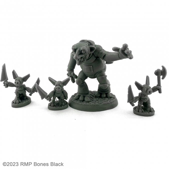 Reaper Bones Black: Pizza Dungeon Animatronics (4) | Dragon's Lair Comics and Fantasy Houston TX