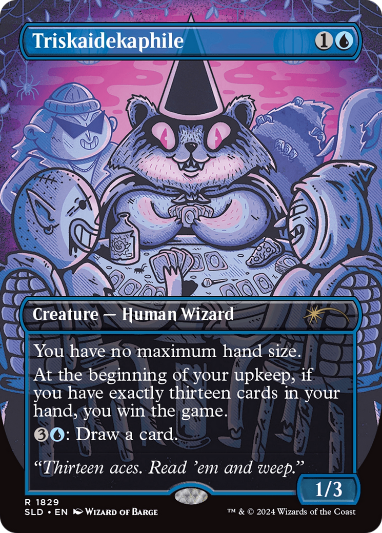 Triskaidekaphile (Rainbow Foil) [Secret Lair Drop Series] | Dragon's Lair Comics and Fantasy Houston TX