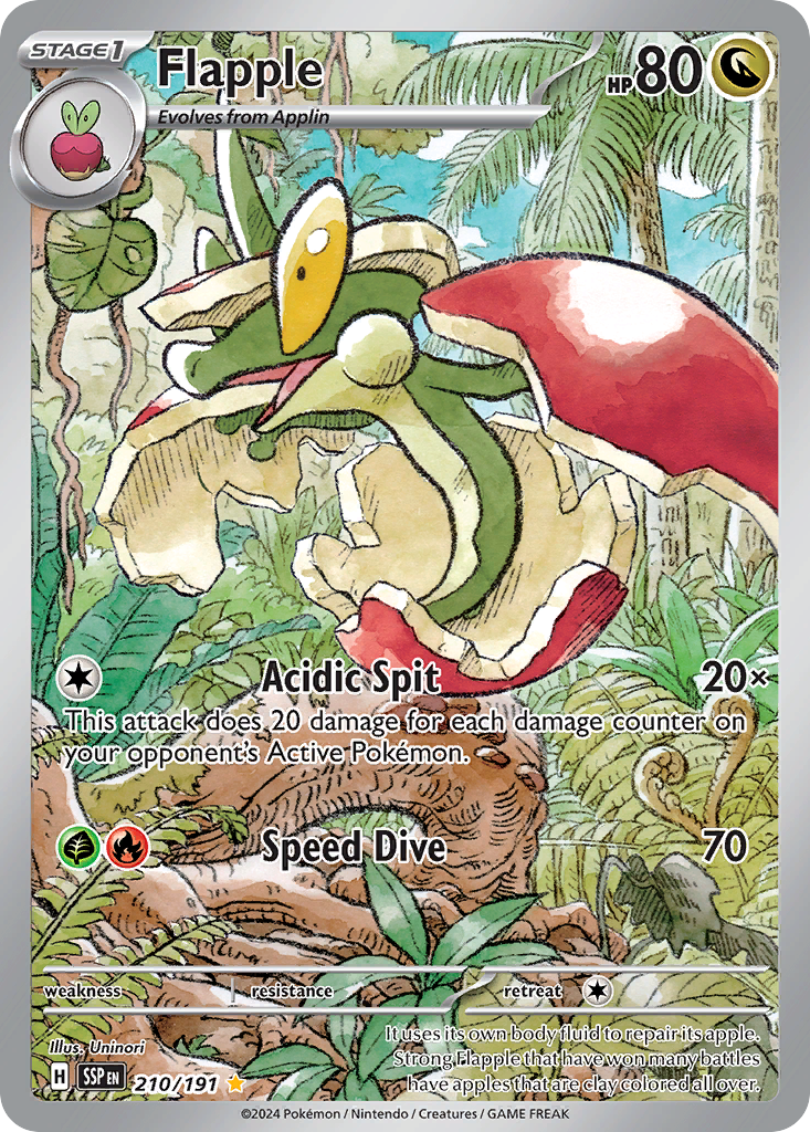 Flapple (210/191) [Scarlet & Violet: Surging Sparks] | Odin's Place