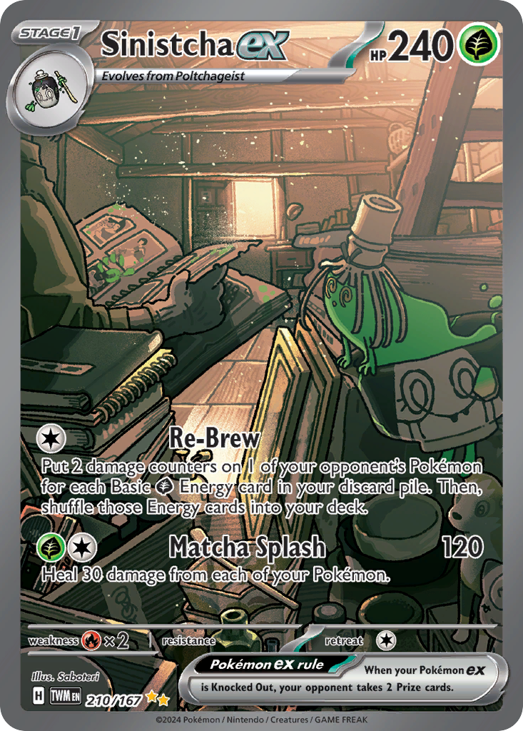 Sinistcha (022/167) (Cosmos Holo) [Trick or Trade 2024] | Odin's Place