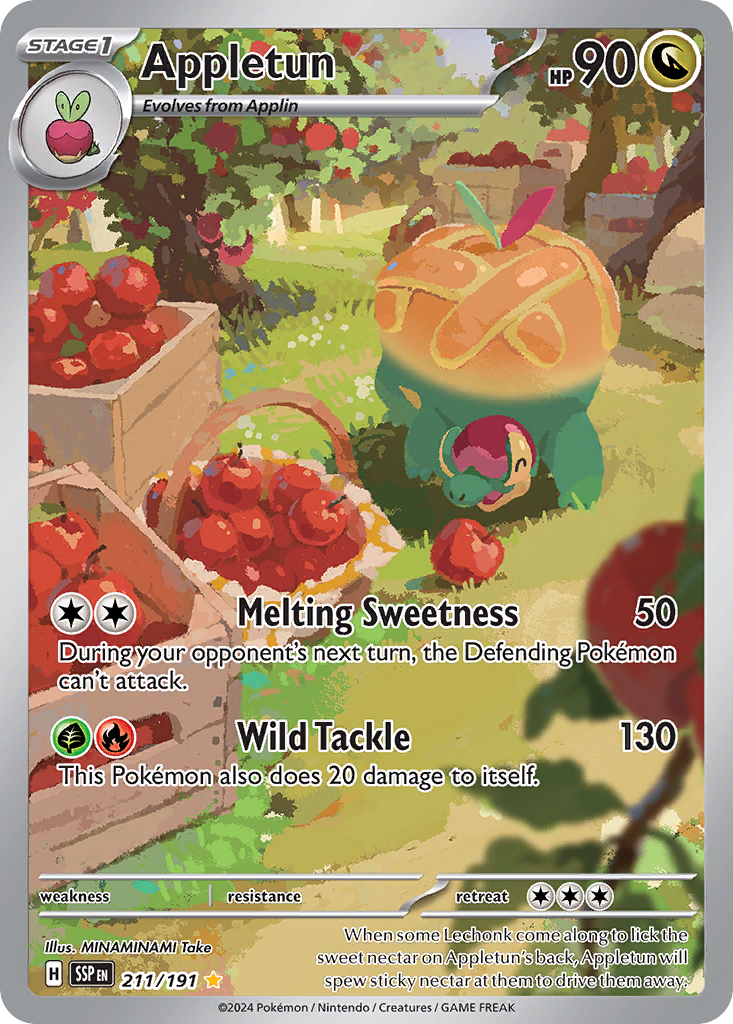 Appletun (140/191) [Scarlet & Violet: Surging Sparks] | Odin's Place