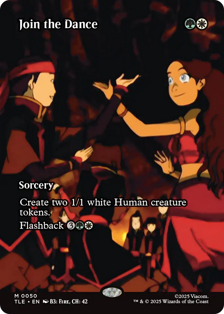 Join the Dance (Borderless) [Avatar: The Last Airbender: Eternal-Legal] | Dragon's Lair Comics and Fantasy Houston TX