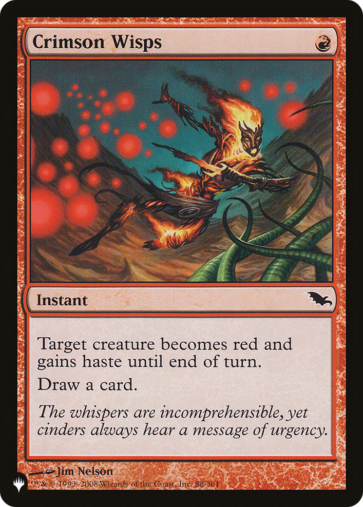 Crimson Wisps [The List] | Dragon's Lair Comics and Fantasy Houston TX
