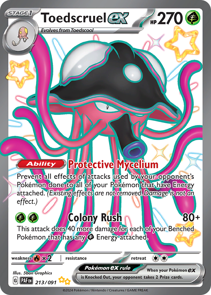Toedscruel ex (022/197) [Prize Pack Series Four] | Odin's Place