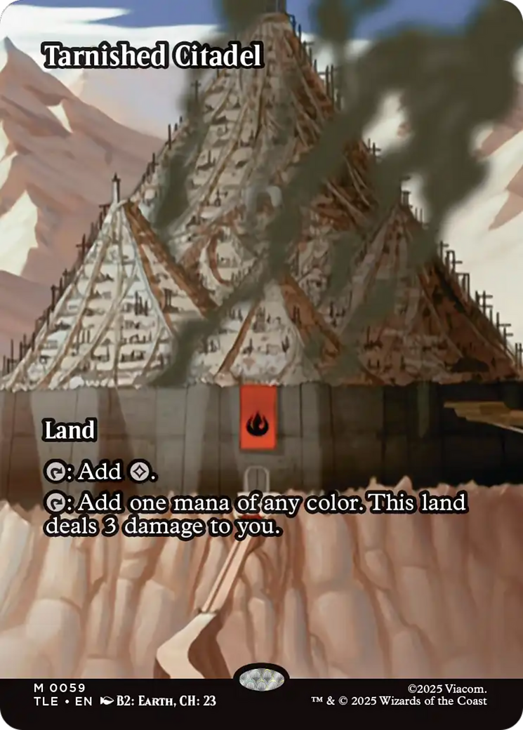 Tarnished Citadel (Borderless) [Avatar: The Last Airbender: Eternal-Legal] | Dragon's Lair Comics and Fantasy Houston TX