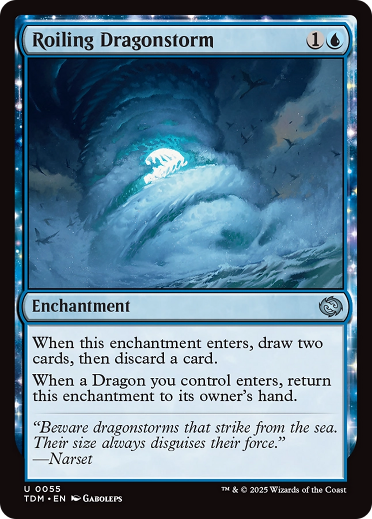 Roiling Dragonstorm [Tarkir: Dragonstorm] | Dragon's Lair Comics and Fantasy Houston TX