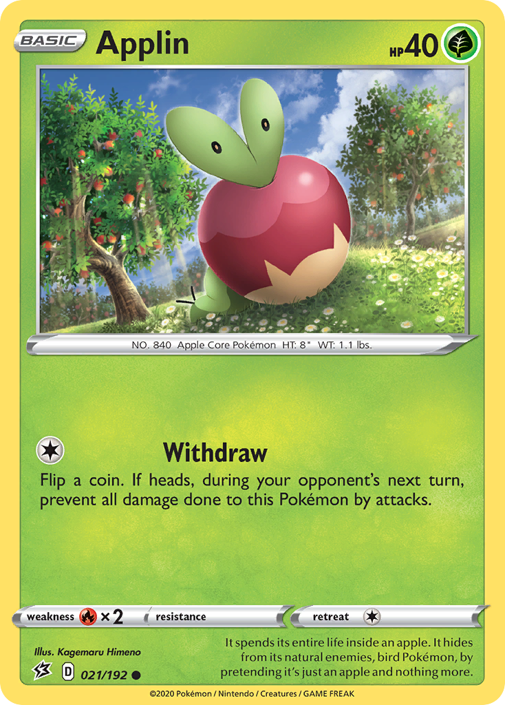 Applin (021/192) [Sword & Shield: Rebel Clash] | Odin's Place