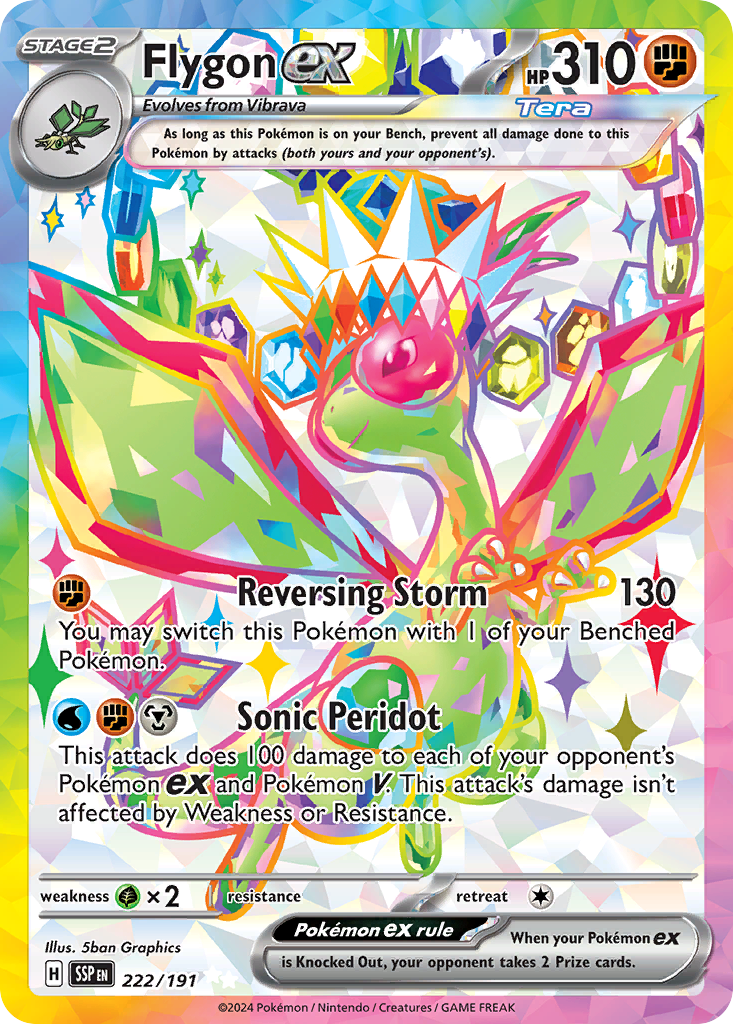 Flygon ex (106/191) [Scarlet & Violet: Surging Sparks] | Odin's Place