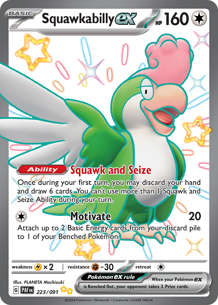 Squawkabilly ex (169/193) [Prize Pack Series Four] | Odin's Place