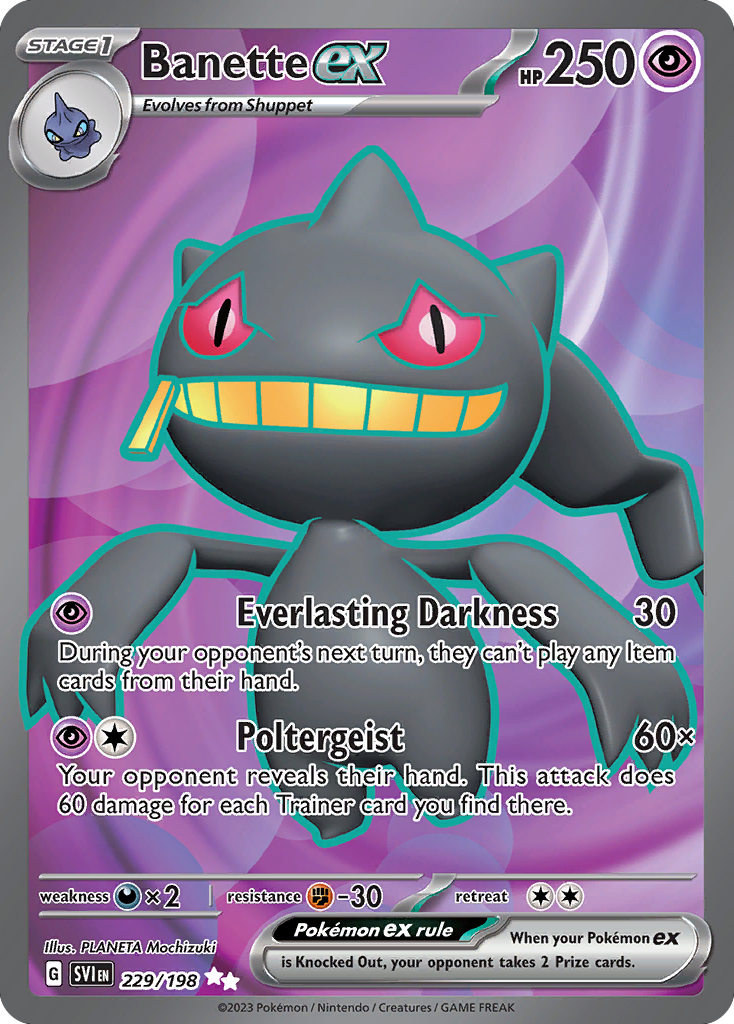 Banette ex (229/198) [Prize Pack Series Three] | Odin's Place