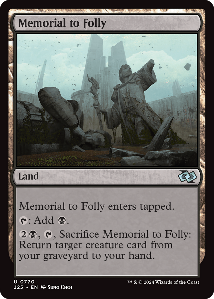 Memorial to Folly [Foundations Jumpstart] | Dragon's Lair Comics and Fantasy Houston TX