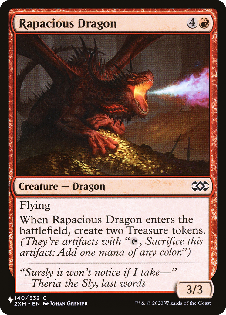 Rapacious Dragon [The List] | Dragon's Lair Comics and Fantasy Houston TX