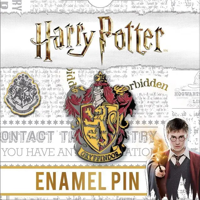 Harry Potter Gryffindor Crest Enamel Pin | Dragon's Lair Comics and Fantasy Houston TX