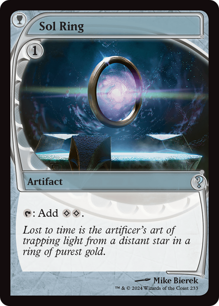 Sol Ring (Future Sight) [Mystery Booster 2] | Dragon's Lair Comics and Fantasy Houston TX