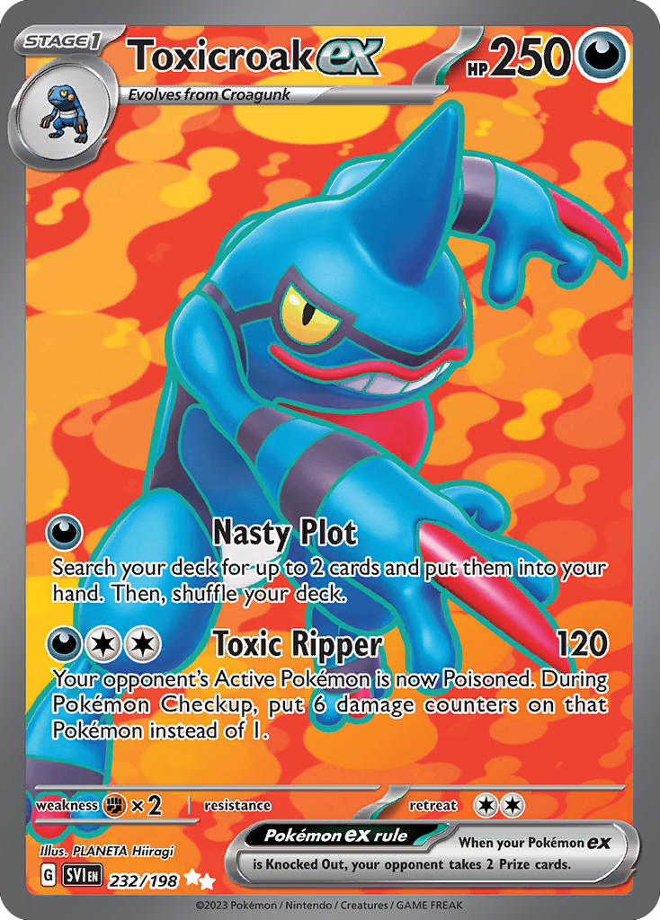 Toxicroak ex (131/198) [Prize Pack Series Three] | Odin's Place